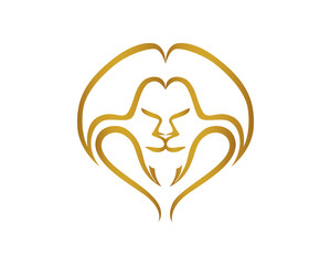 Artistic Lion and Golden Lion Ornament