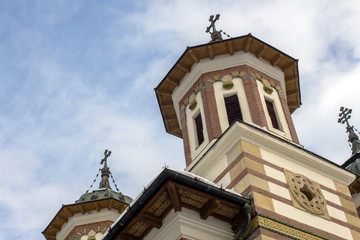 Orthodox Church in Sinaia, Romania. Details.