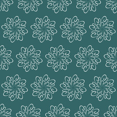 Seamless pattern with ornaments. Elements for design and decoration.