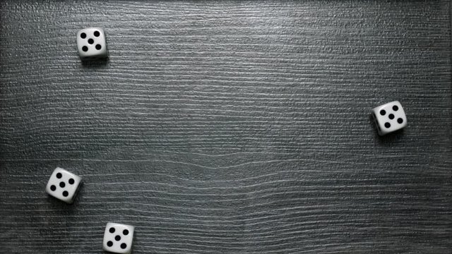 Poker Dice four-of-a-kind on fives