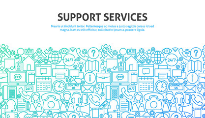 Support Services Concept
