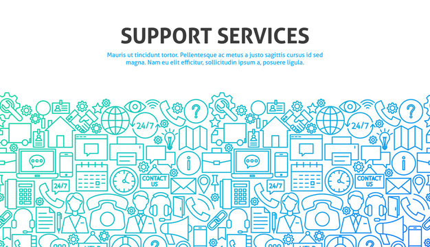 Support Services Concept
