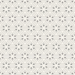 Abstract geometric simple pattern of triangles.