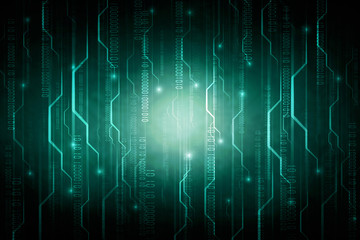 
2d illustration technology background
