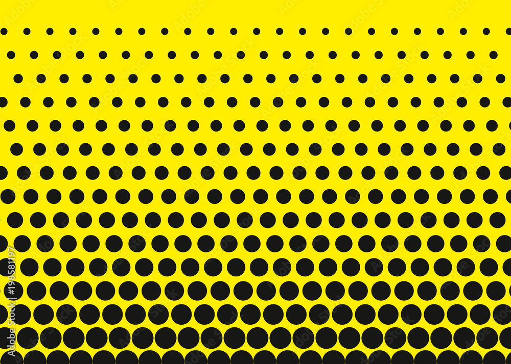 Aufkleber abstract futuristic halftone pattern. comic background. dotted backdrop with circles, dots, point la