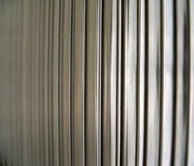 Obraz premium abstract structure striped transparent fence