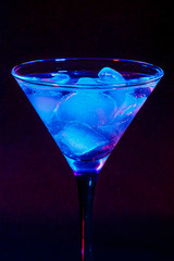 Ice in the glass