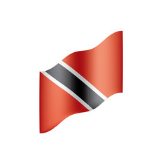 trinidad and tobago flag, vector illustration