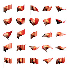 Papua New Guinea flag, vector