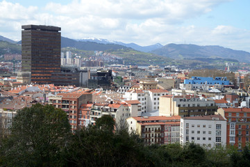 Fototapeta na wymiar Vue générale de Bilbao 