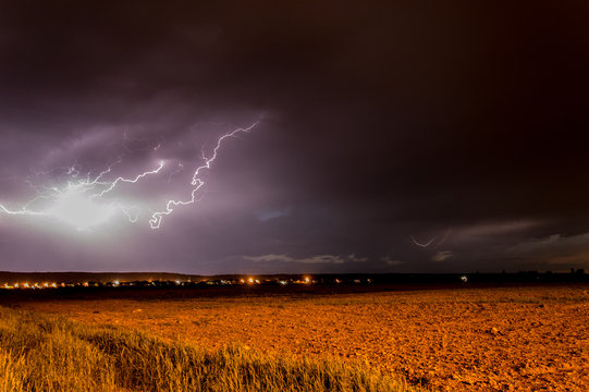 Sky, Sunset, Clouds, Landscape, Cloud, Storm, Nature, Sun, Field, Weather, Light, Sunrise, Rain, Dark, Summer, Thunderstorm, Evening, Blue, Night, Sunlight, Tree, Green, Lightning, Land, Road