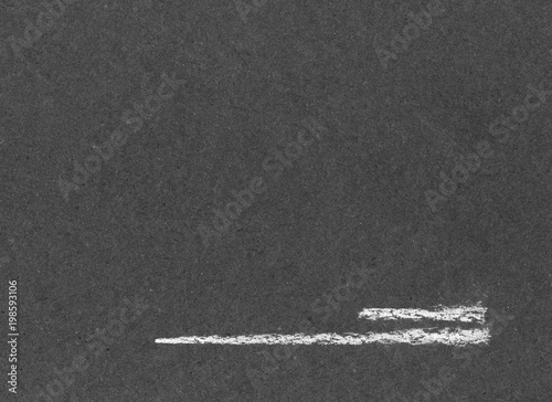 Hand Drawn White Pastel Crayon Two Lines In The Lower Right Corner On Black Craft Hand Drawn White Pastel Crayon Two Lines In The Lower Right Corner On Black Craft