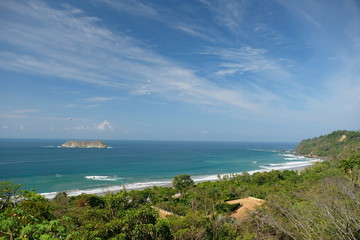 Fototapeta na wymiar Beautiful beach of Manuel Antonio, Costa Rica