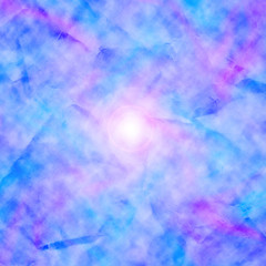 abstract blue background texture with bright center  spotlight