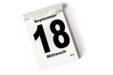 18. September 2019