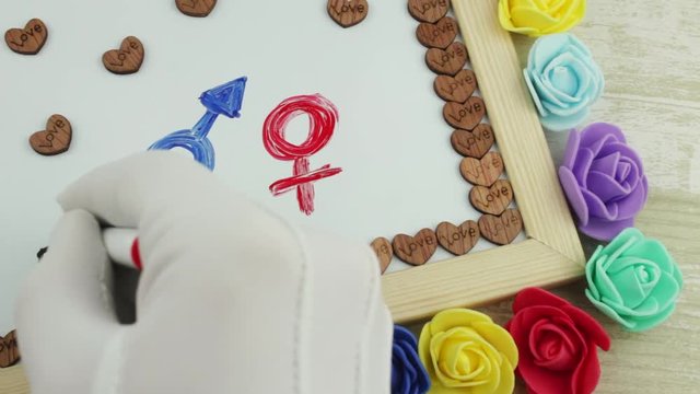 Family and gender symbols
