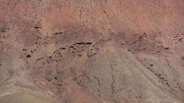 Vulkanlandschaft auf Fuerteventura, Kanaren, Vulkangestein, Lava, Weite, Urlaub, 4K