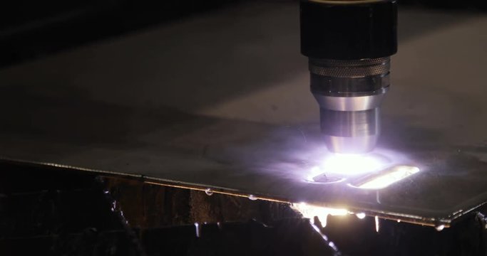 High precision CNC laser cutting metal sheet. Modern technologies allow to receive high-precision parts. Programmable machines operate efficiently and without the exemption
