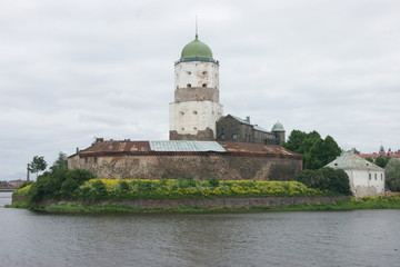 Fototapeta na wymiar Vyborg castle