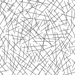 HATCHING LINE MEMPHIS STYLE SEAMLESS PATTERN. GEOMETRIC ELEMETS TEXTURE. 80S-90S DESIGN ON WHITE BACKGROUND