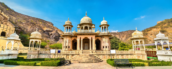 Royal Gaitor, a cenotaph in Jaipur - Rajasthan, India