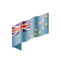 Tuvalu flag, vector illustration