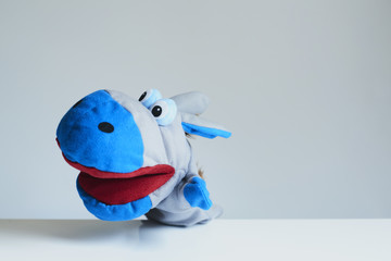 動物 パペット ロバ ぬいぐるみ