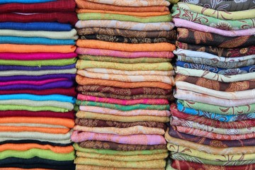 Pashmina scarf selection