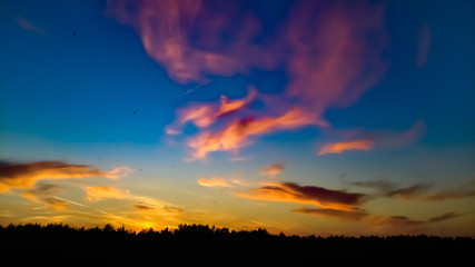 Kolorowy krajobraz © Micha