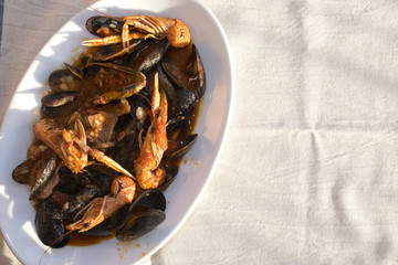 seafood sauce for linguine pasta