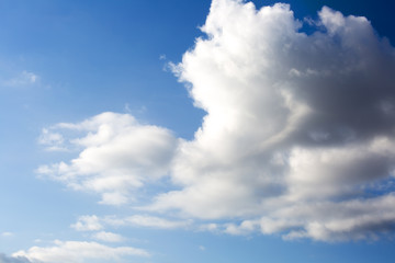Obraz na płótnie Canvas Sky background with clouds . Sky with clouds