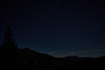 Starry Night in the Mountains