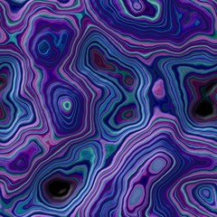 marble agate stony seamless pattern texture background - dark blue, purple, vilet and blue color - smooth surface