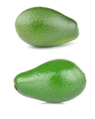 Avocado isolated on white background