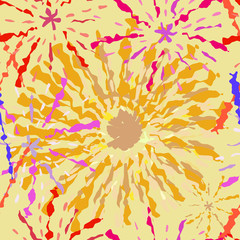 Fireworks Random Pattern Seamless