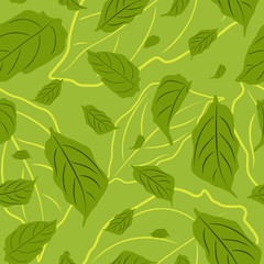 Leaf Random Pattern Seamless