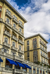 Obraz premium historic building of Naples in Italy