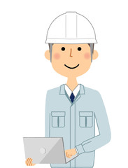 現場監督　ノートPC