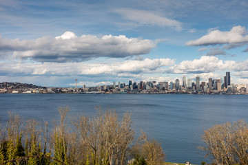 Seattle And Clouds 2