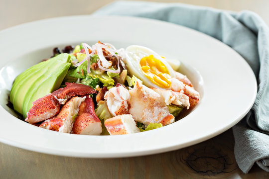 Lobster cobb salad