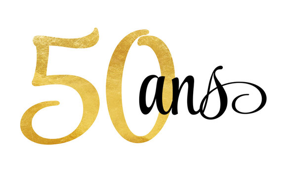 50 ans - signature