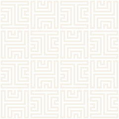 Vector seamless subtle lattice pattern. Modern stylish texture with monochrome trellis. Repeating geometric grid.