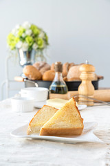 toasts with hard boiled eggs and mustard,