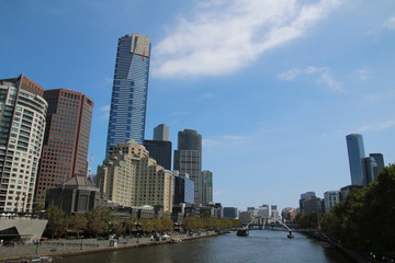 Fototapeta na wymiar Skyline Melbourne 