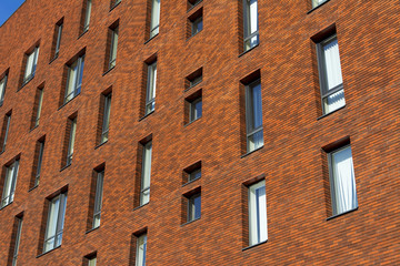 Obraz premium Office brick building