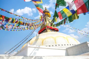 Poster Boudhanath Stupa in Kathmandu, Nepal © marabelo