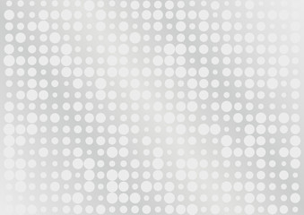 The white backround with circle motive, abstract vector