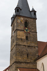 Kirchturm der Pfarrkirche St. Kunigund in Schnaittach
