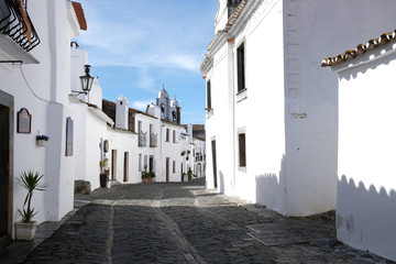 Vila histórica de Monsaraz no Alentejo Porugal