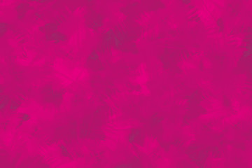 Fuchsia Pink Brush Stroked Background - obrazy, fototapety, plakaty